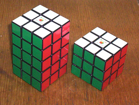 3x3x5 and Rubik's Cube.